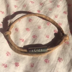 Victoria's Secret rope bracelet